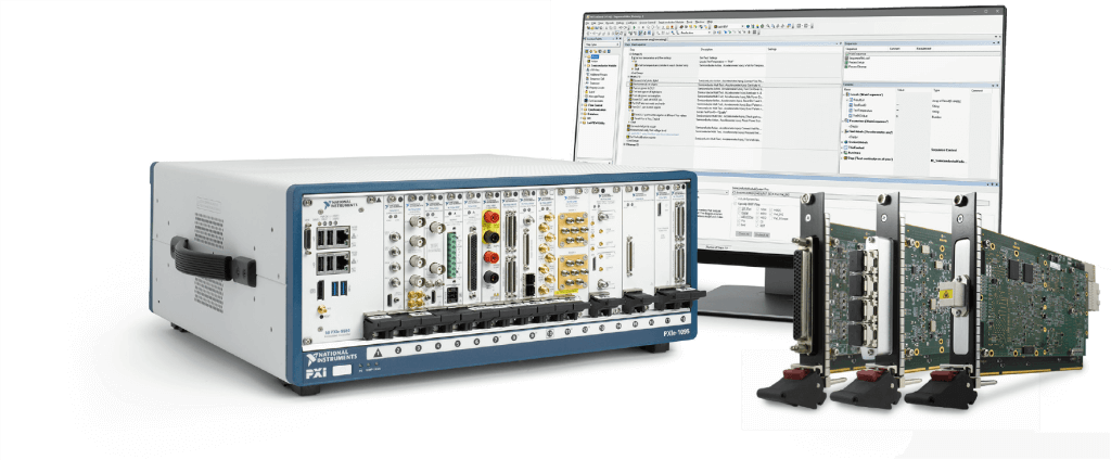A computer screen, machine, and cards